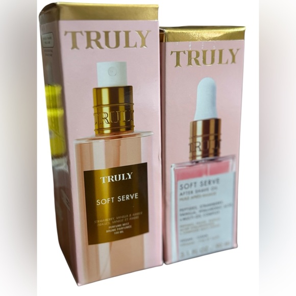Truly Soft Serve Bundle Mist 100ml & Aftershave Oil 3.1oz New In Box - Picture 13 of 14
